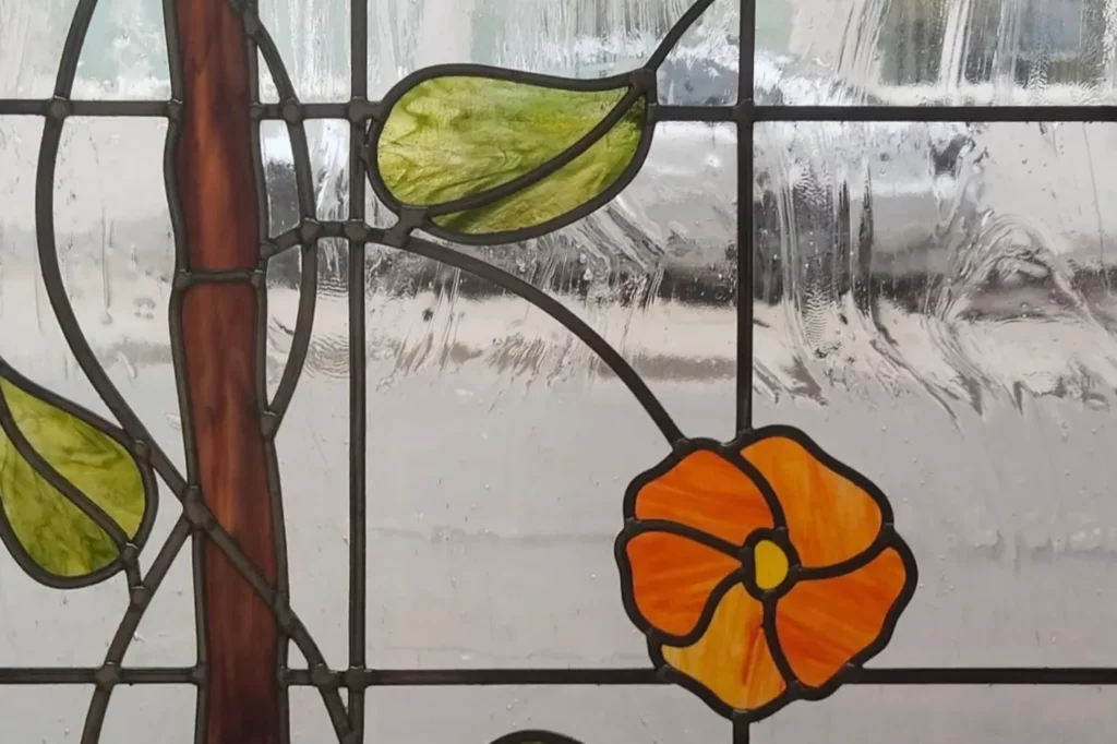 Fensterglas Detail