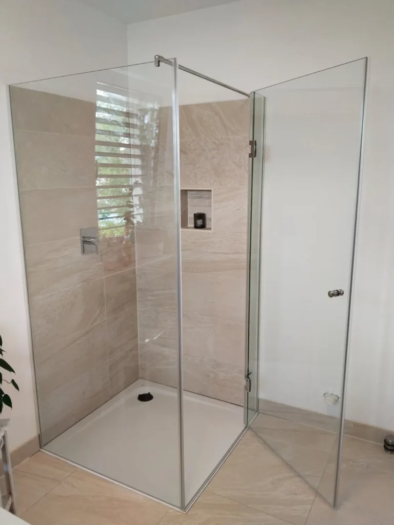 Begehbare Dusche